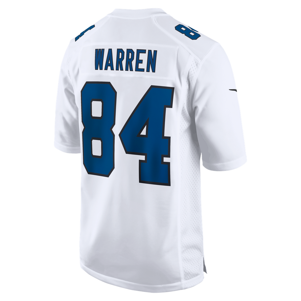 Indianapolis Colts Tyler Warren Nike Carbon Black Fashion Game Jersey