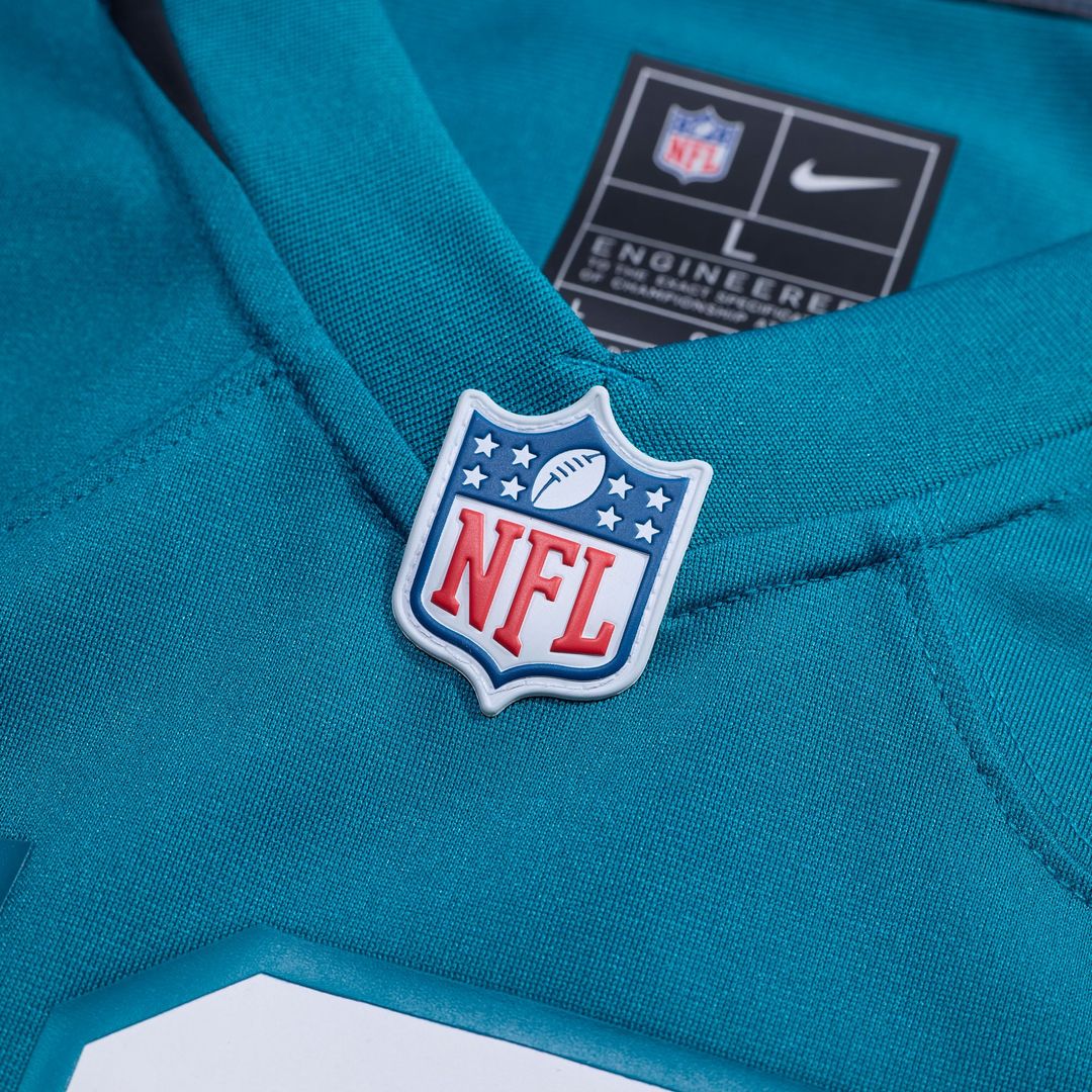 Jacksonville Jaguars Trevor Lawrence Nike Teal Game Jersey