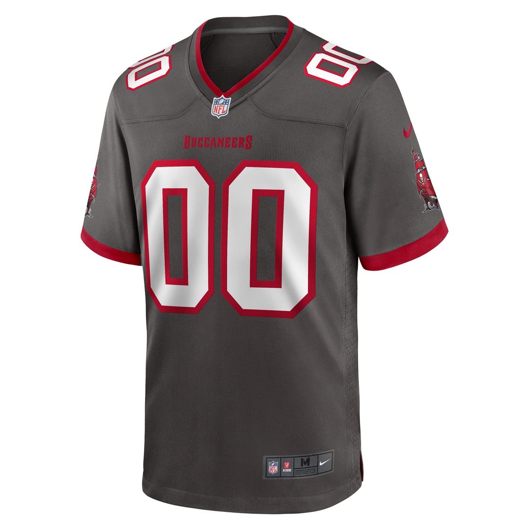 Nike White Tampa Bay Buccaneers White Custom Game Jersey