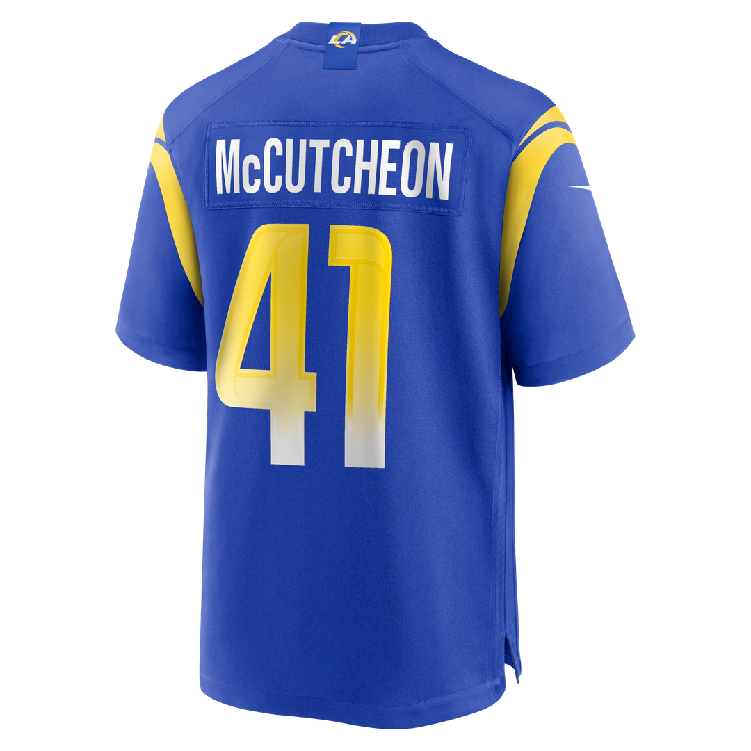 Los Angeles Rams Cameron McCutcheon Nike Royal Game Jersey