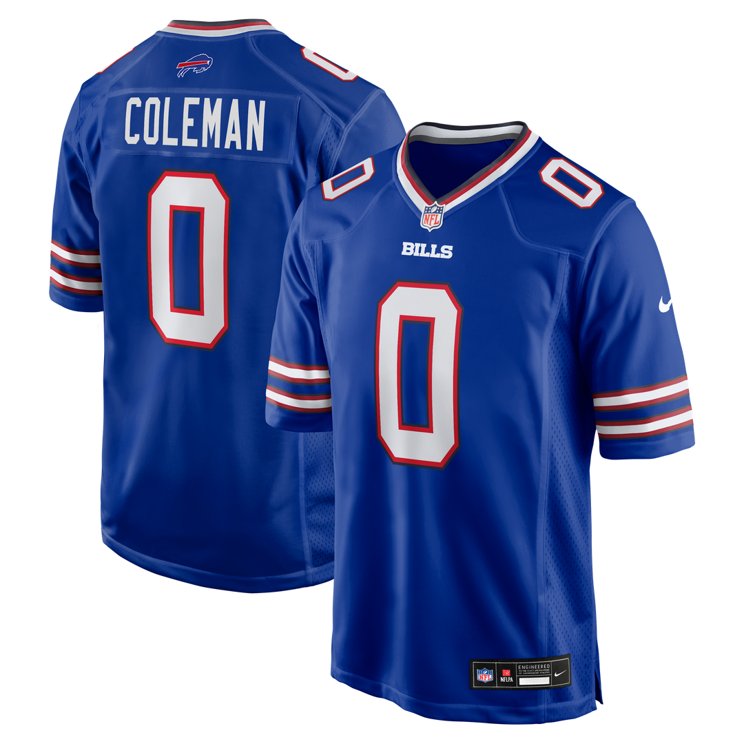 Buffalo Bills Keon Coleman Nike Gray Nickel City Game Jersey