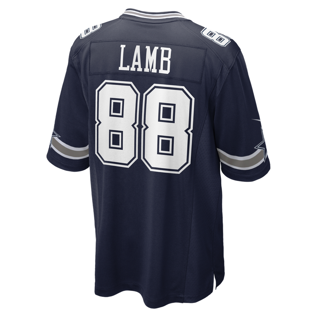 Dallas Cowboys CeeDee Lamb Nike White Game Team Jersey