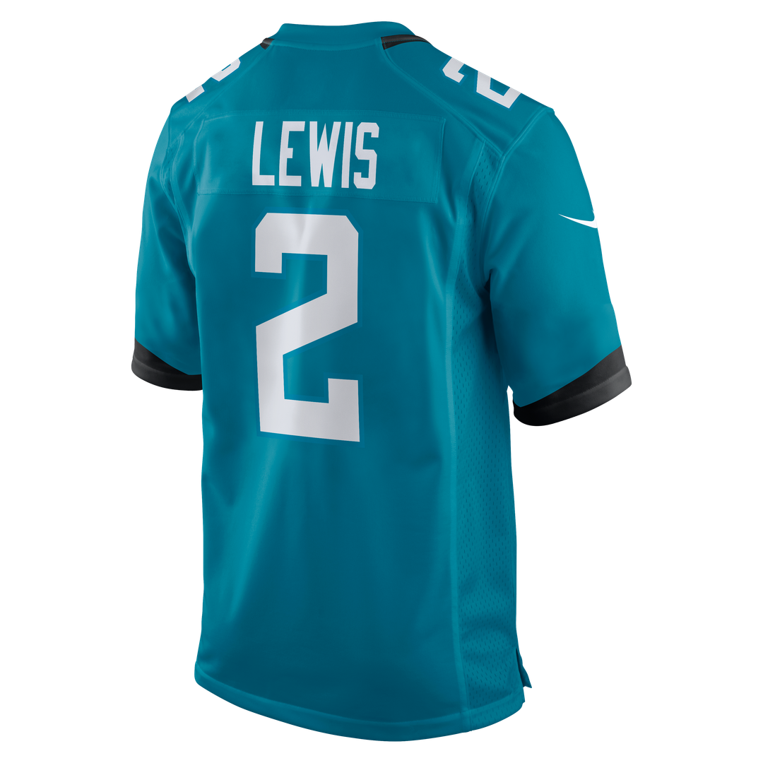 Jacksonville Jaguars Jourdan Lewis Nike Teal Team Game Jersey