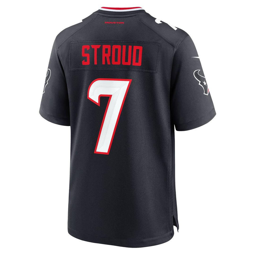 Houston Texans C.J. Stroud Nike White Game Jersey