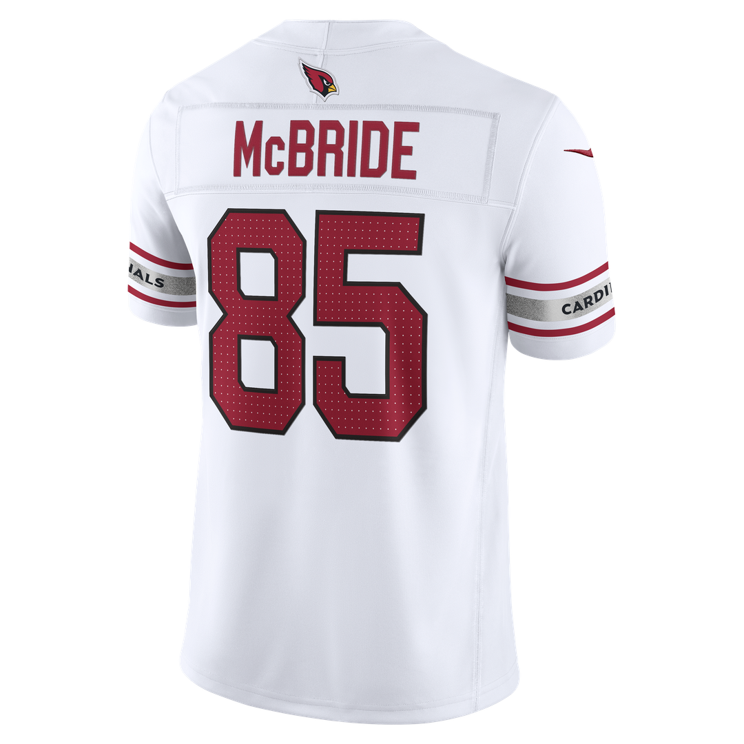 Arizona Cardinals Trey McBride Nike White Vapor F.U.S.E. Stitched Limited Jersey