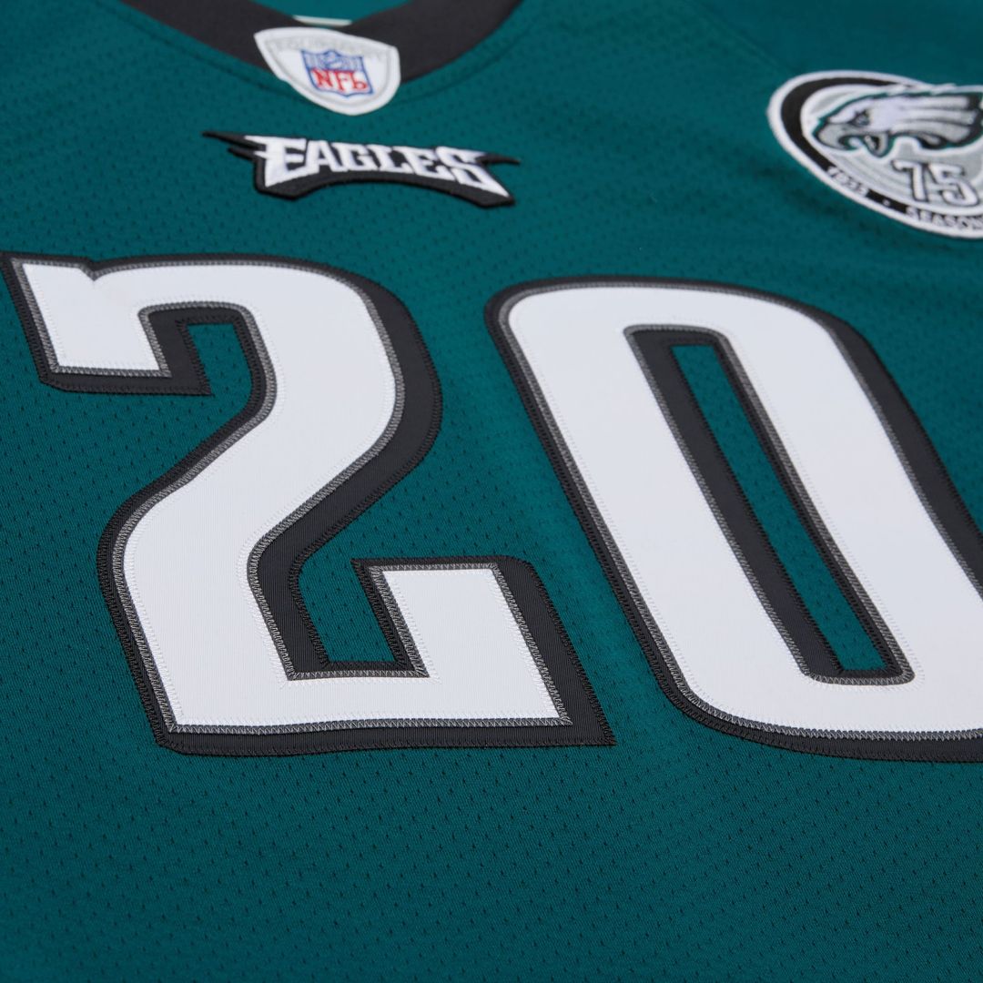 Philadelphia Eagles 1996 Brian Dawkins Mitchell & Ness White Authentic Throwback Retired Player Jersey