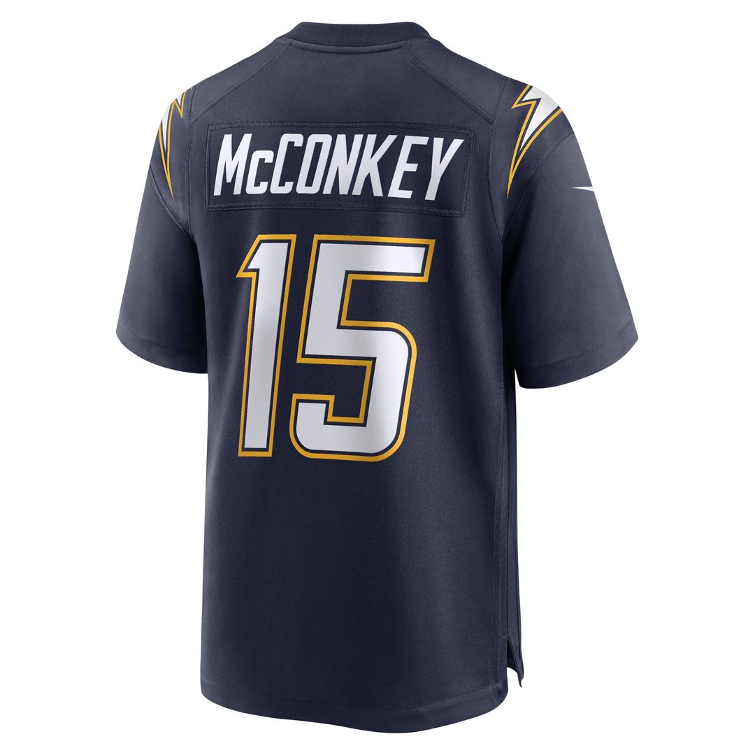 Los Angeles Chargers Ladd McConkey Nike Powder Blue Player Game Jersey