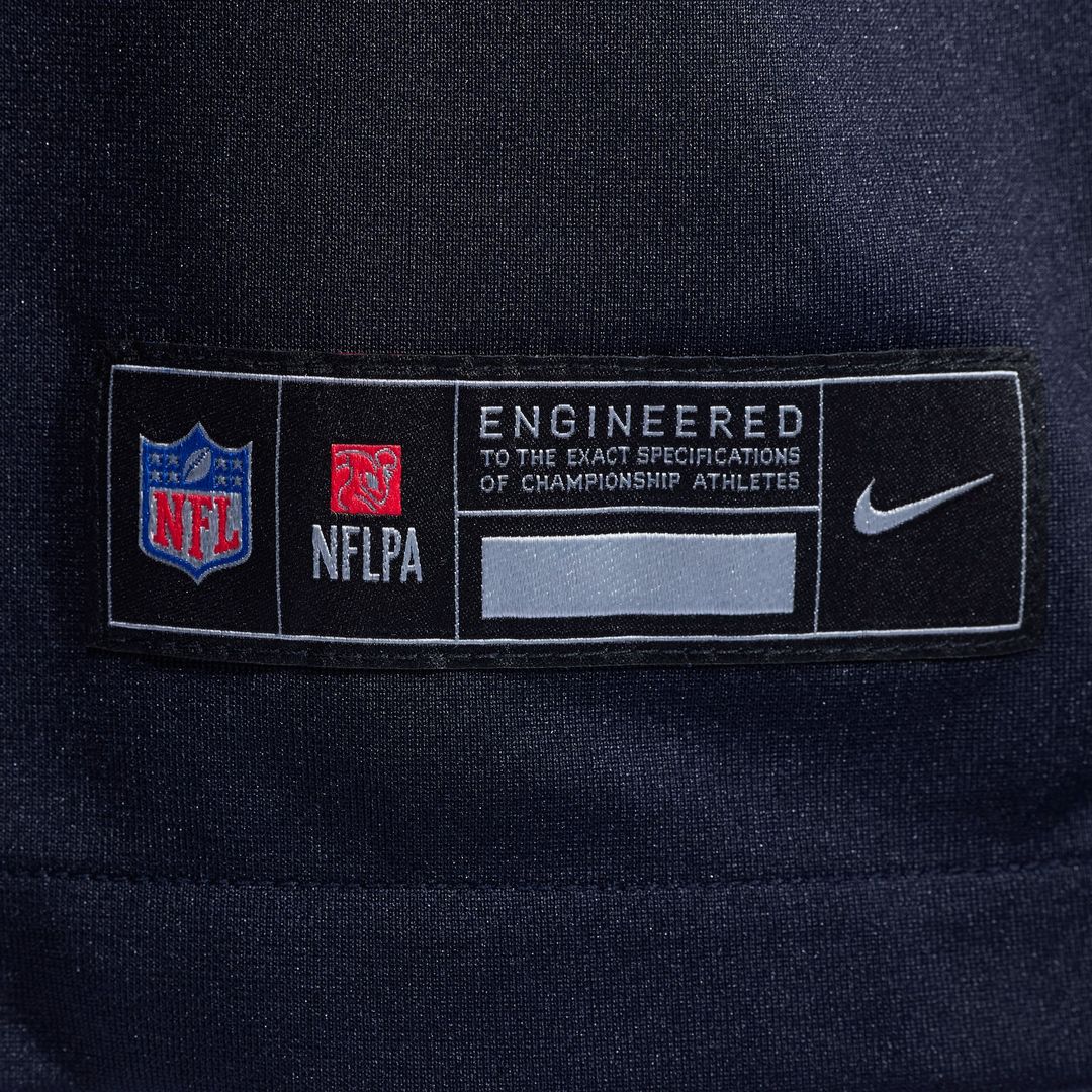 Houston Texans Tank Dell Nike Red Alternate Game Jersey
