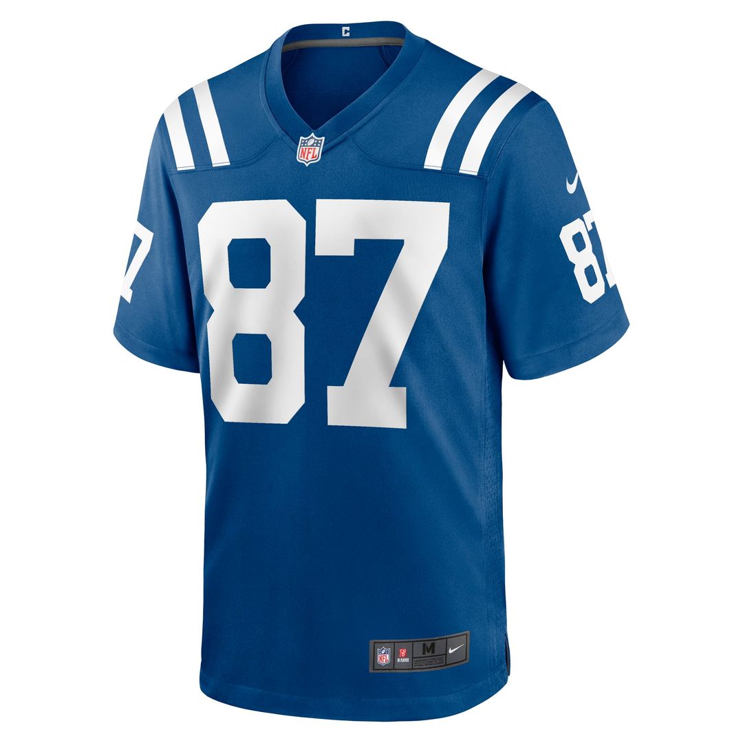 Indianapolis Colts Reggie Wayne Nike Royal Retired Player Game Jersey
