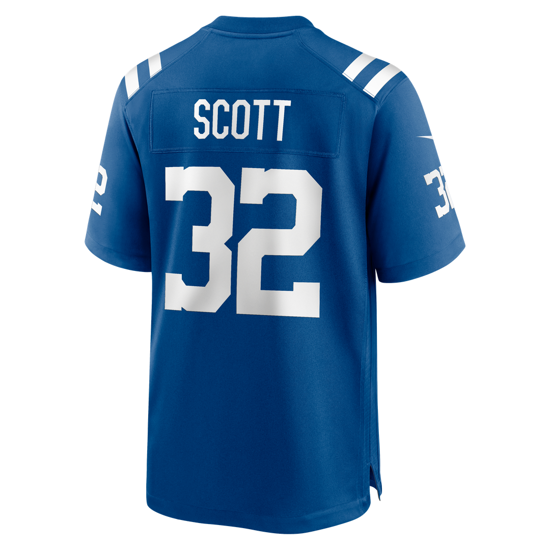 Indianapolis Colts Daniel Scott Nike Royal Team Game Jersey