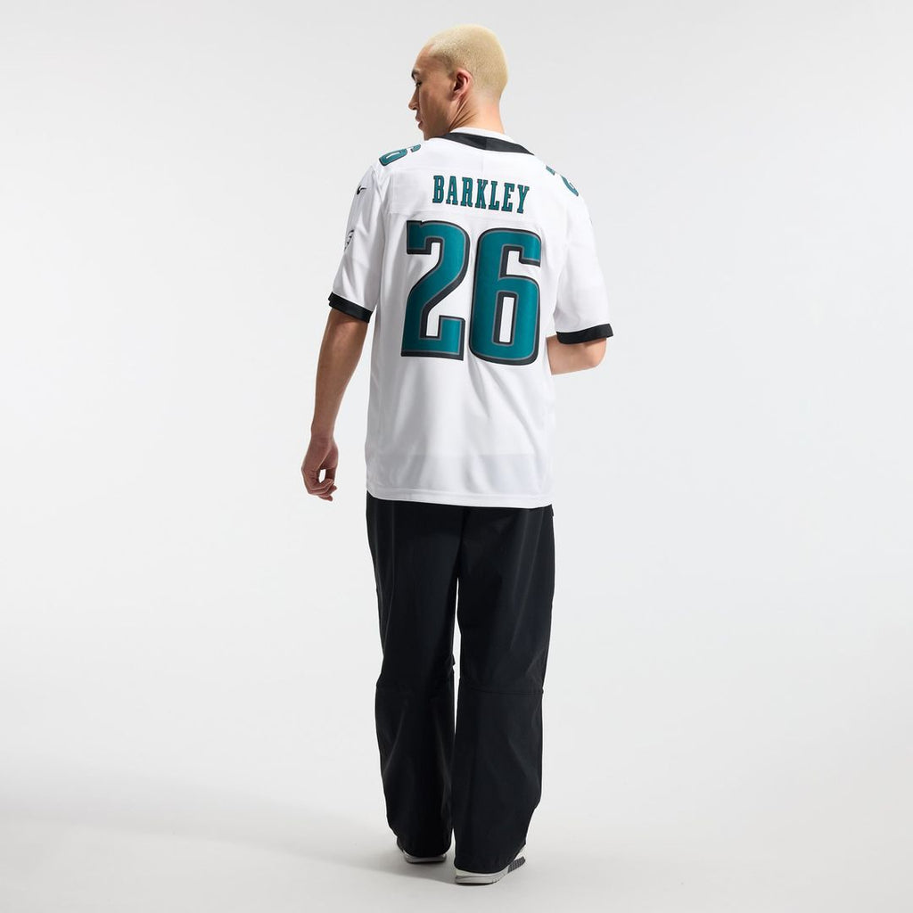 Philadelphia Eagles Saquon Barkley Nike Kelly Green Alternate Vapor F.U.S.E. Stitched Limited Jersey