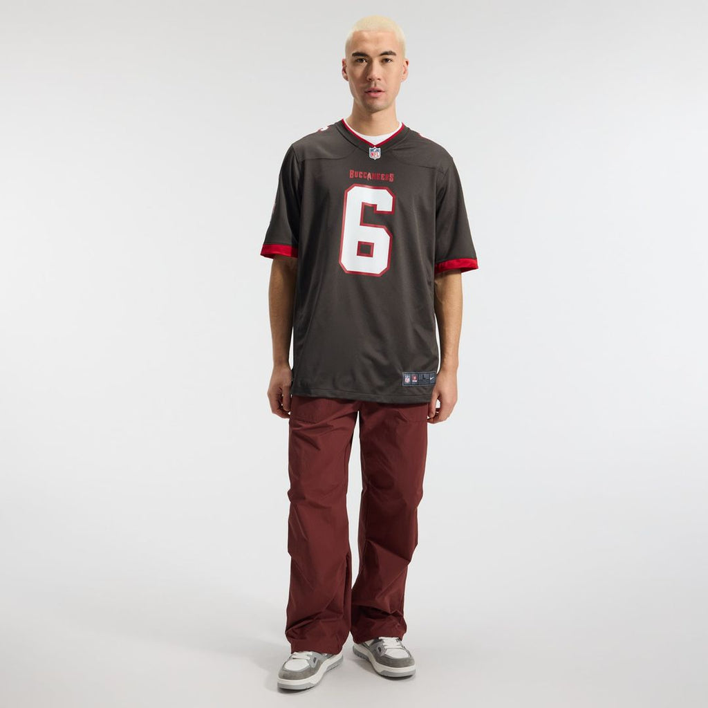 Tampa Bay Buccaneers Baker Mayfield Nike White Away Game Jersey