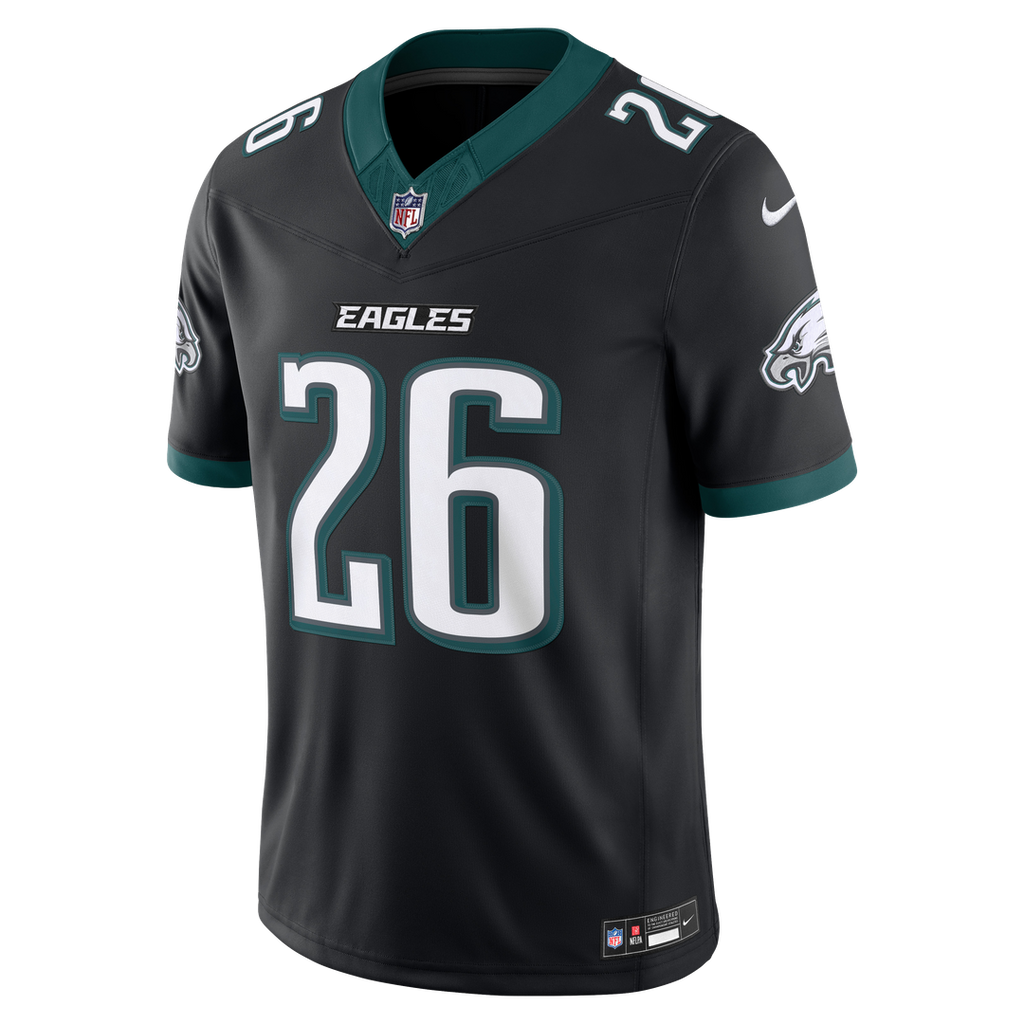 Philadelphia Eagles Saquon Barkley Nike Kelly Green Alternate Vapor F.U.S.E. Stitched Limited Jersey