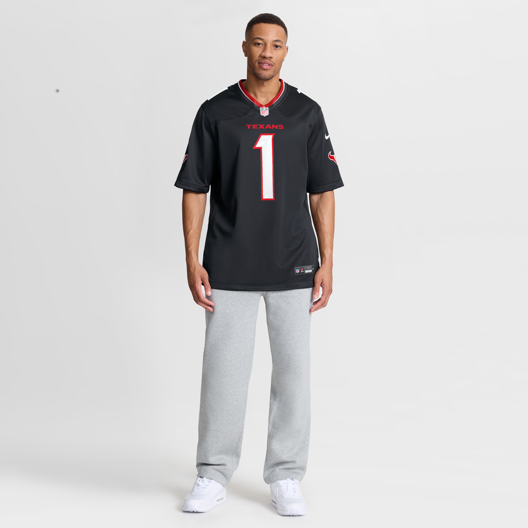 Houston Texans Tank Dell Nike Navy Team Game Jersey