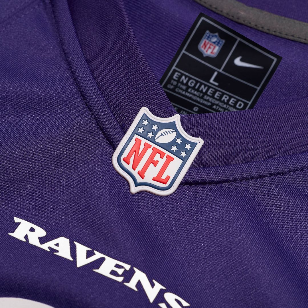 Baltimore Ravens Steve McNair Nike Purple Game Retired Player Jersey