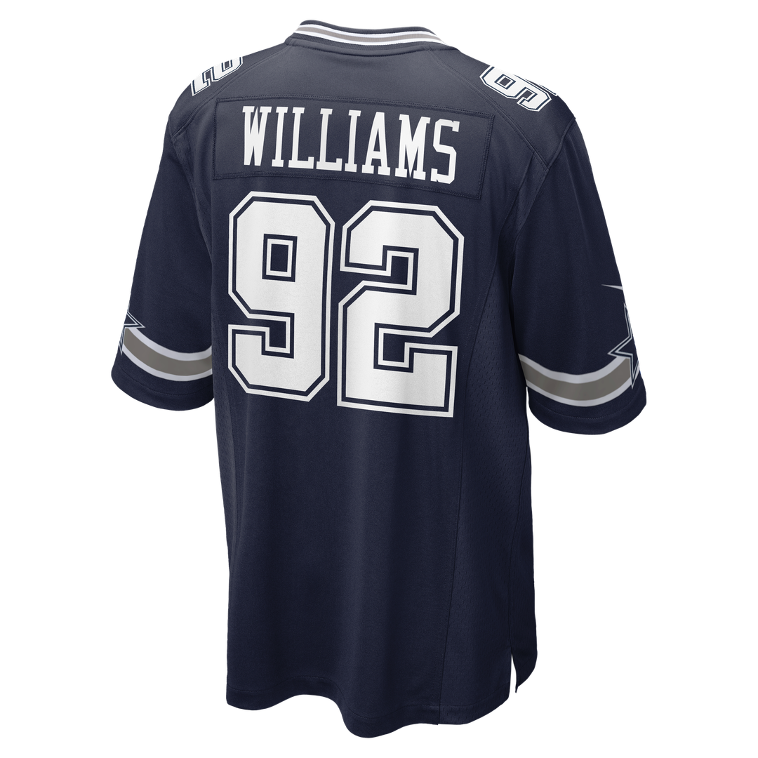 Dallas Cowboys Quinnen Williams Nike Navy Team Game Jersey