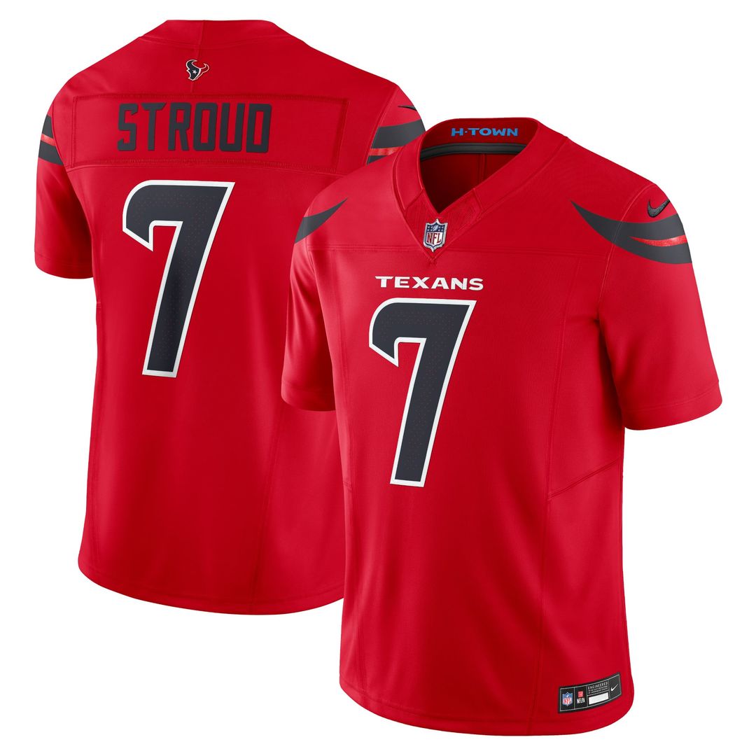 Houston Texans C.J. Stroud Nike Navy 2nd Alternate Vapor F.U.S.E. Limited Jersey