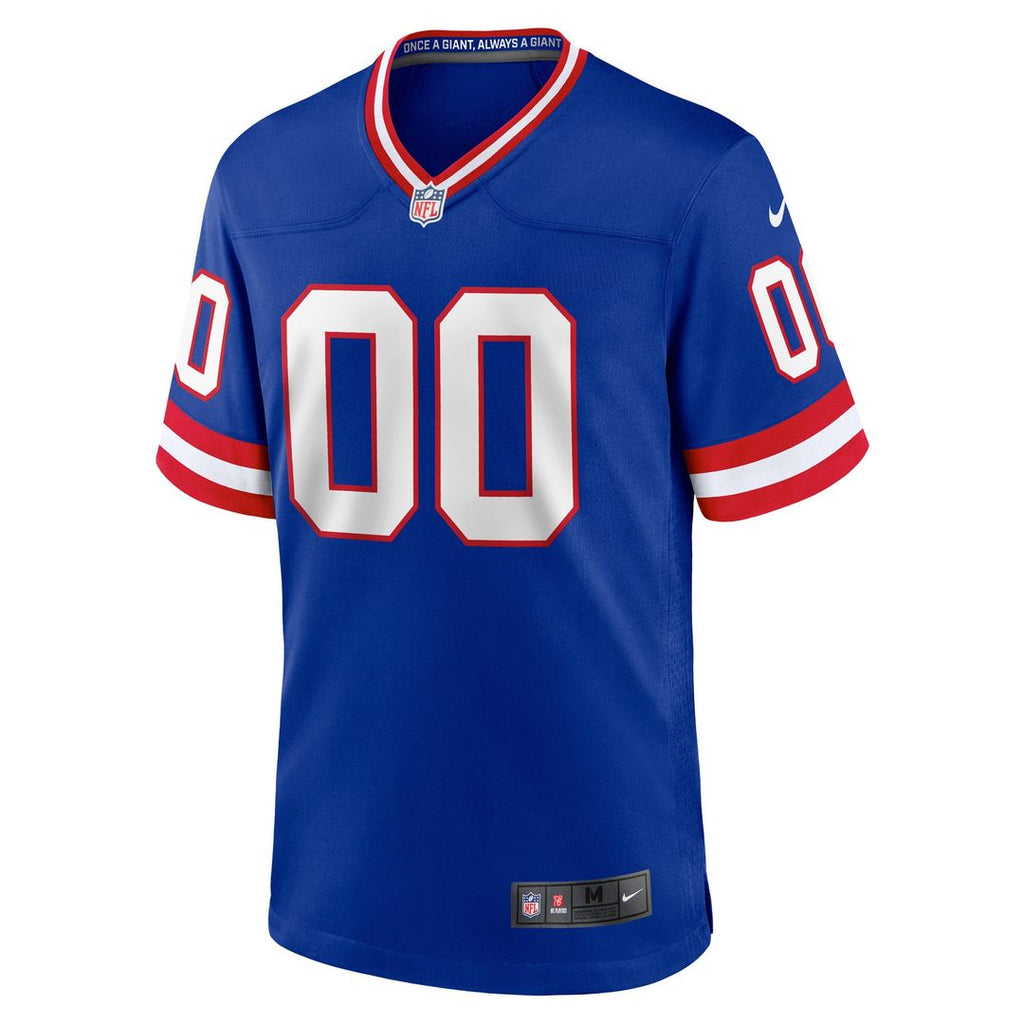 New York Giants Nike Royal Classic Custom Game Jersey