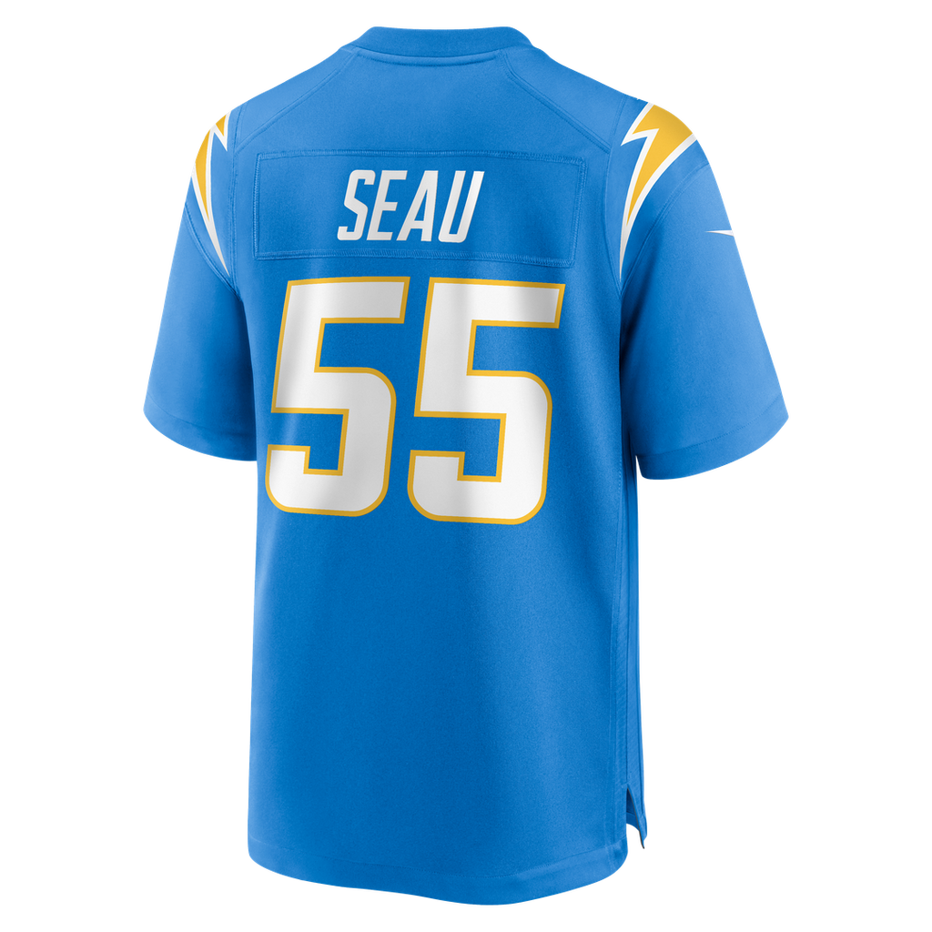 Los Angeles Chargers Junior Seau Nike Powder Blue Game Retired Player Jersey