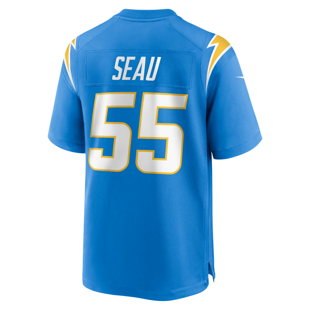Los Angeles Chargers Junior Seau Nike Powder Blue Game Retired Player Jersey