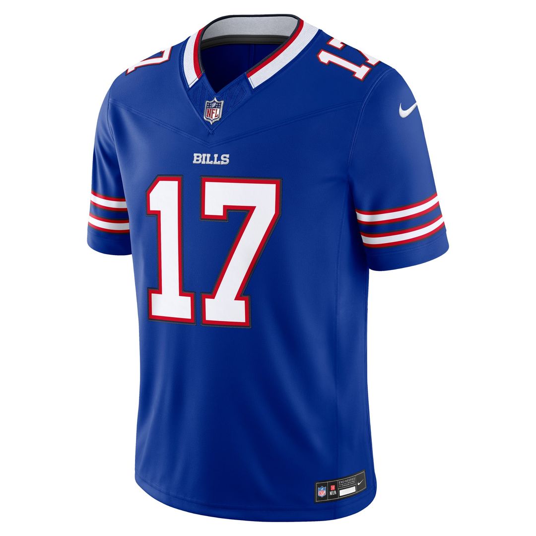 Buffalo Bills Josh Allen Nike White Vapor F.U.S.E. Stitched Limited Jersey