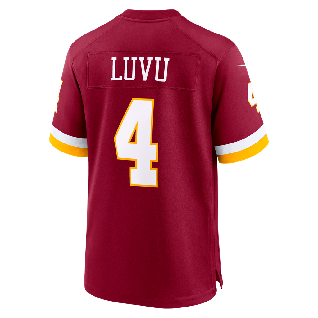 Washington Commanders Frankie Luvu Nike White Game Super Bowl Era Jersey