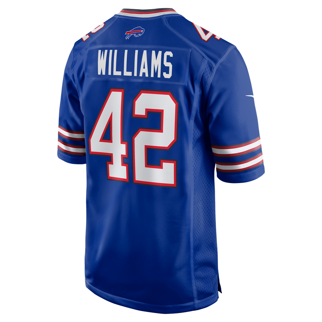 Buffalo Bills Dorian Williams Nike Royal Home Game Jersey