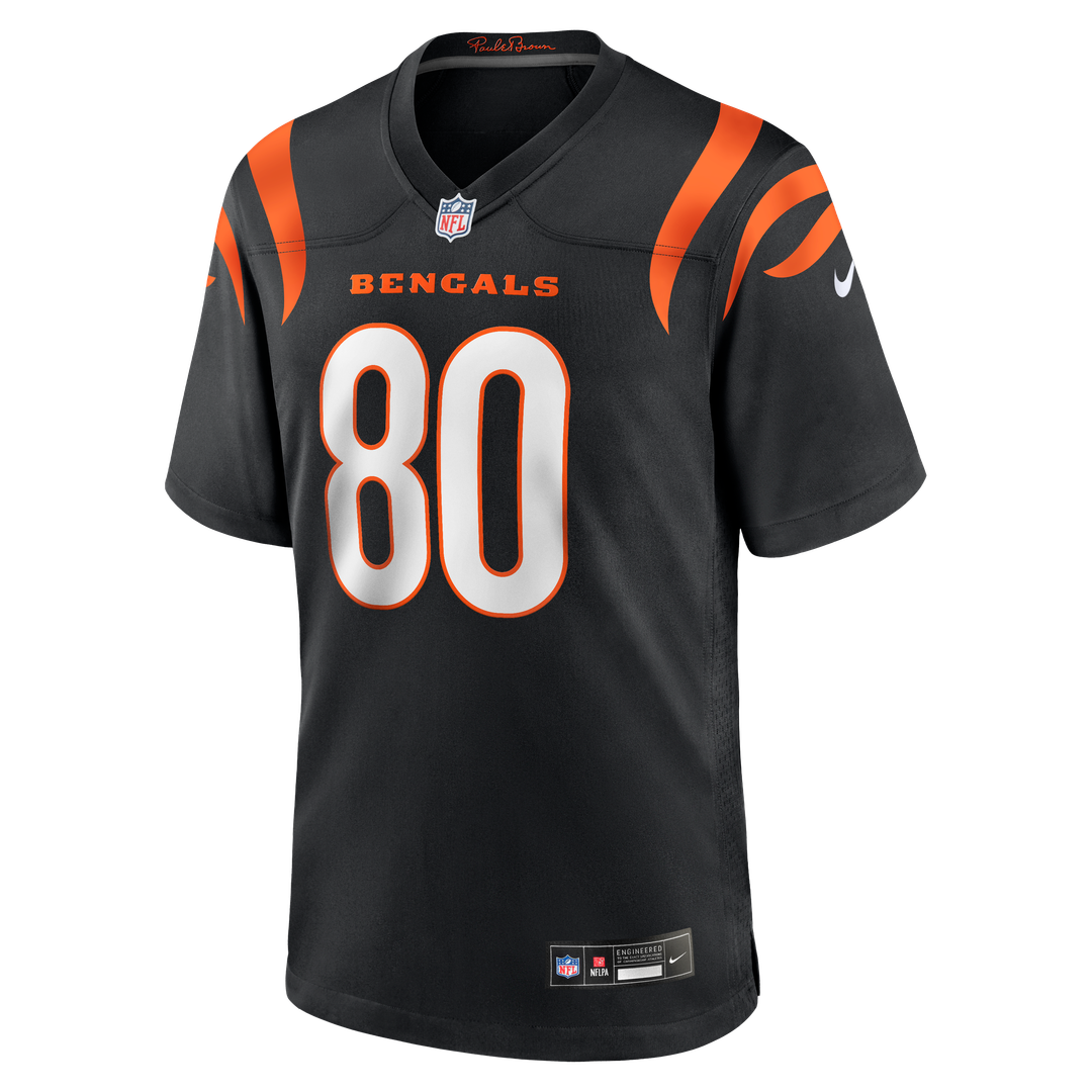 Cincinnati Bengals Andrei Iosivas Nike Black Team Game Jersey