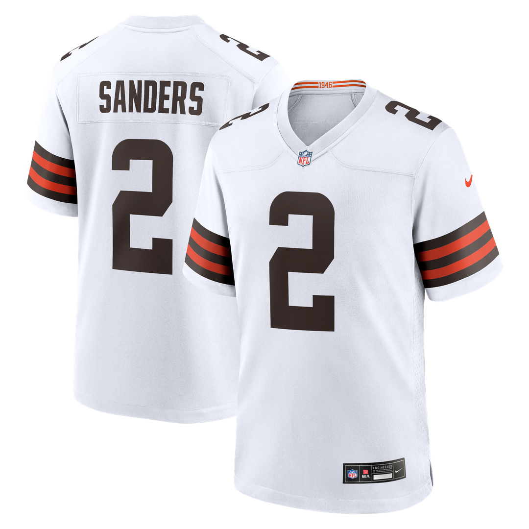 Cleveland Browns Shedeur Sanders Nike Brown Game Jersey