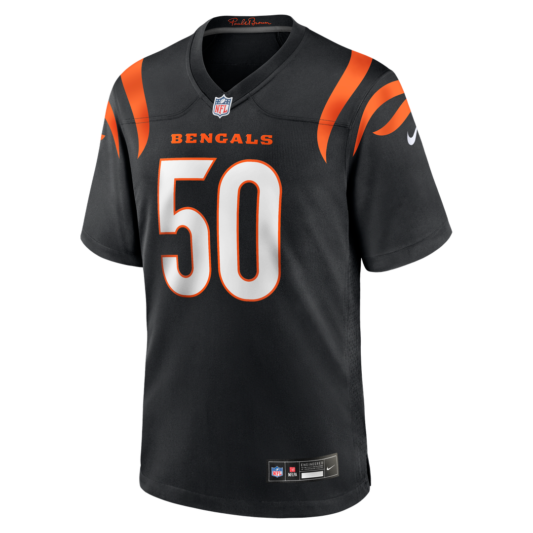 Cincinnati Bengals Shaka Heyward Nike Black Team Game Jersey