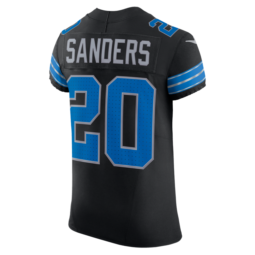 Detroit Lions Barry Sanders Nike Blue Team Vapor F.U.S.E. Elite Jersey