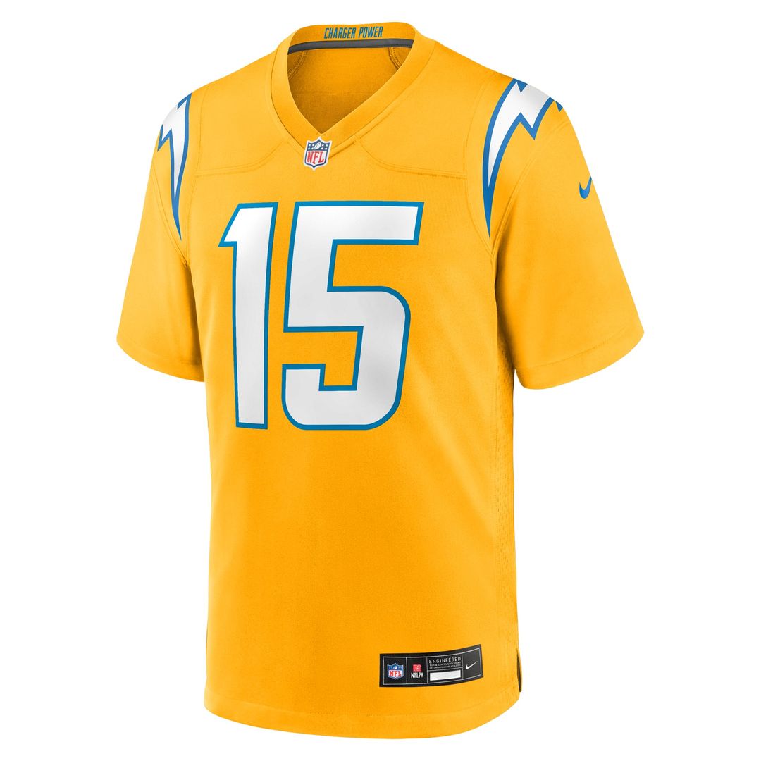 Los Angeles Chargers Ladd McConkey Nike Powder Blue Player Game Jersey