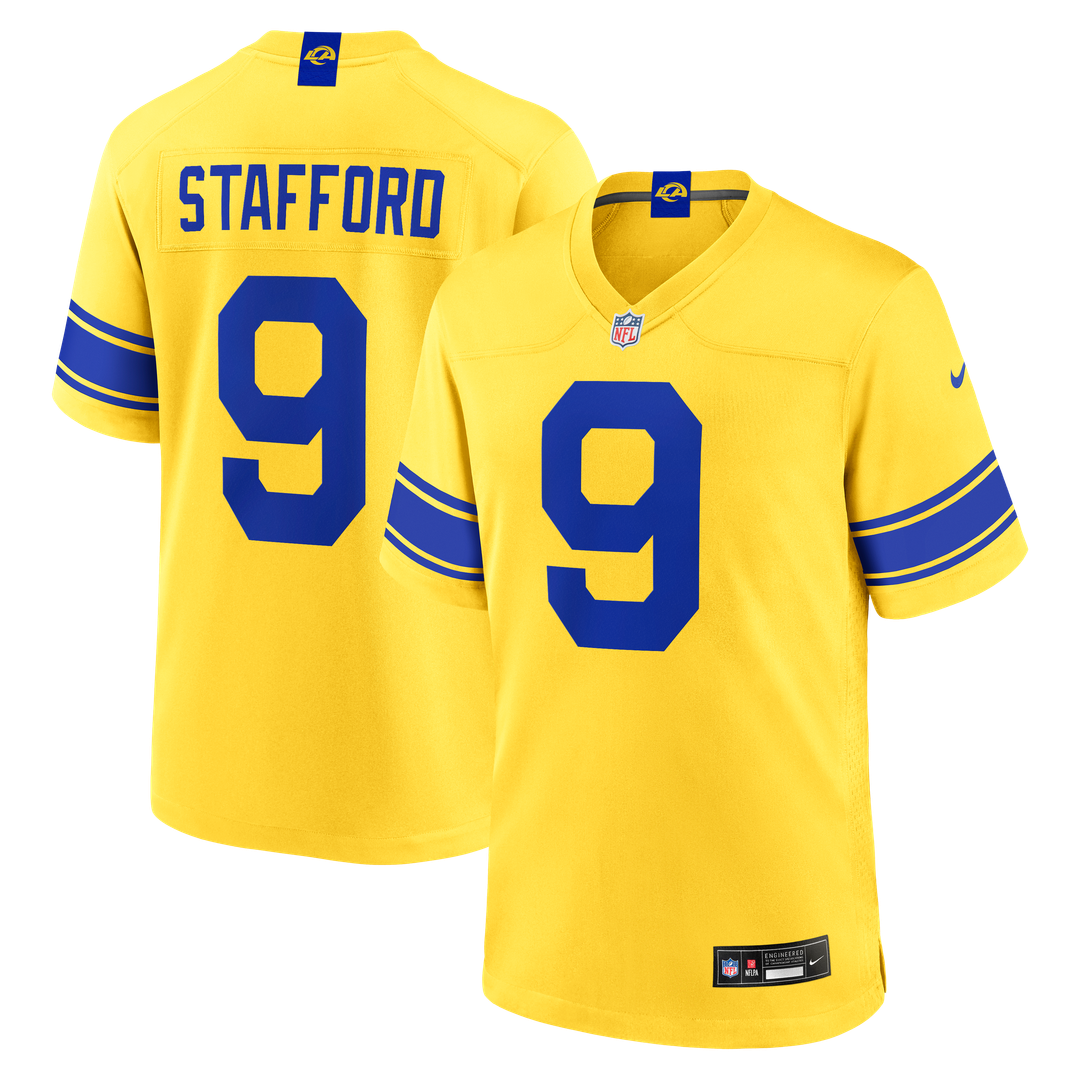 Los Angeles Rams Matthew Stafford Nike White White Game Player Jersey