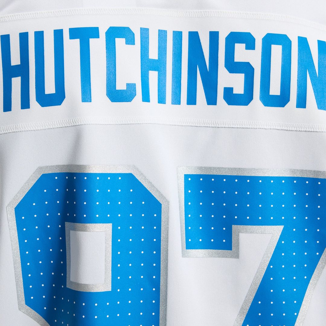 Detroit Lions Aidan Hutchinson Nike Black 2nd Alternate Game Jersey