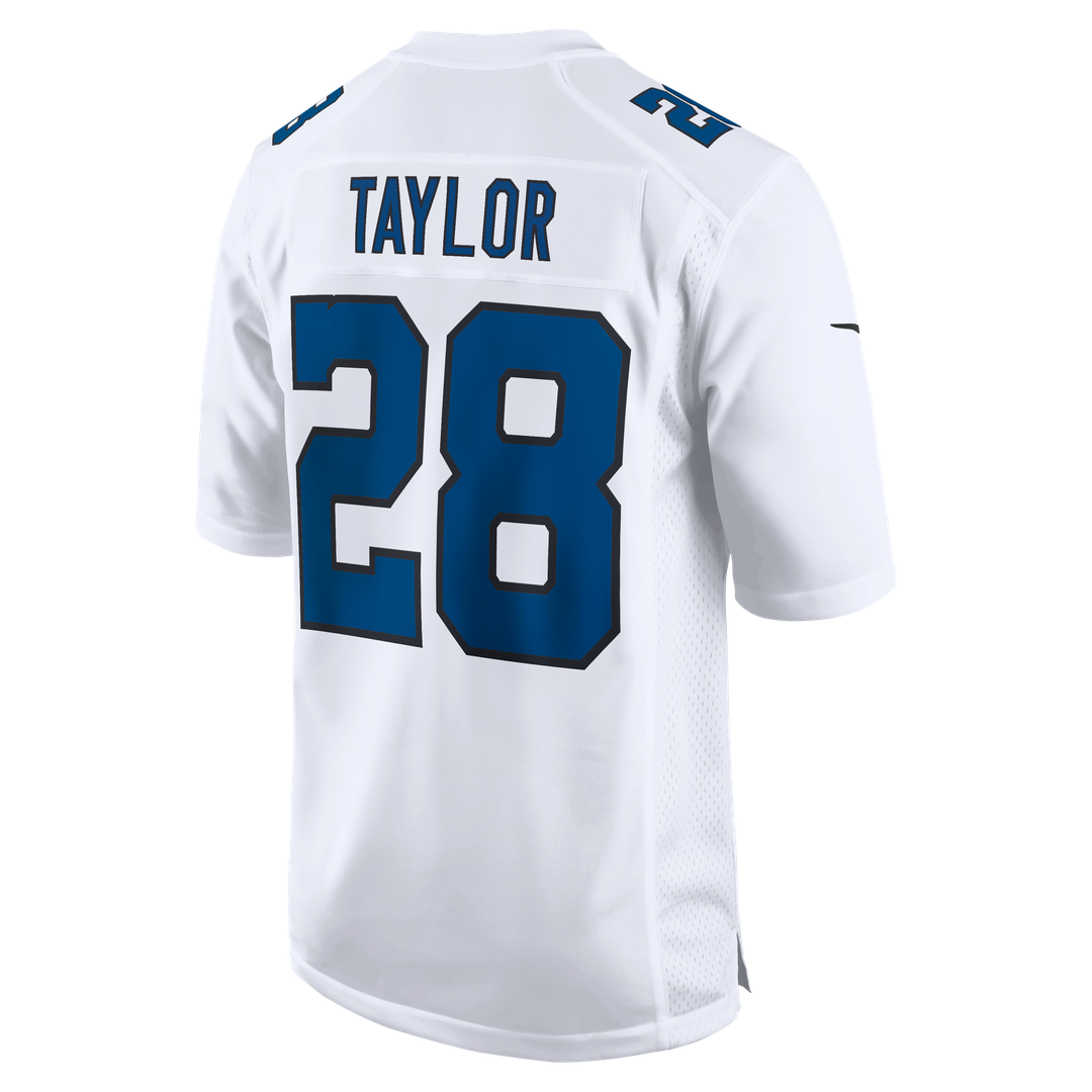 Indianapolis Colts Jonathan Taylor Nike Tundra White Fashion Game Jersey