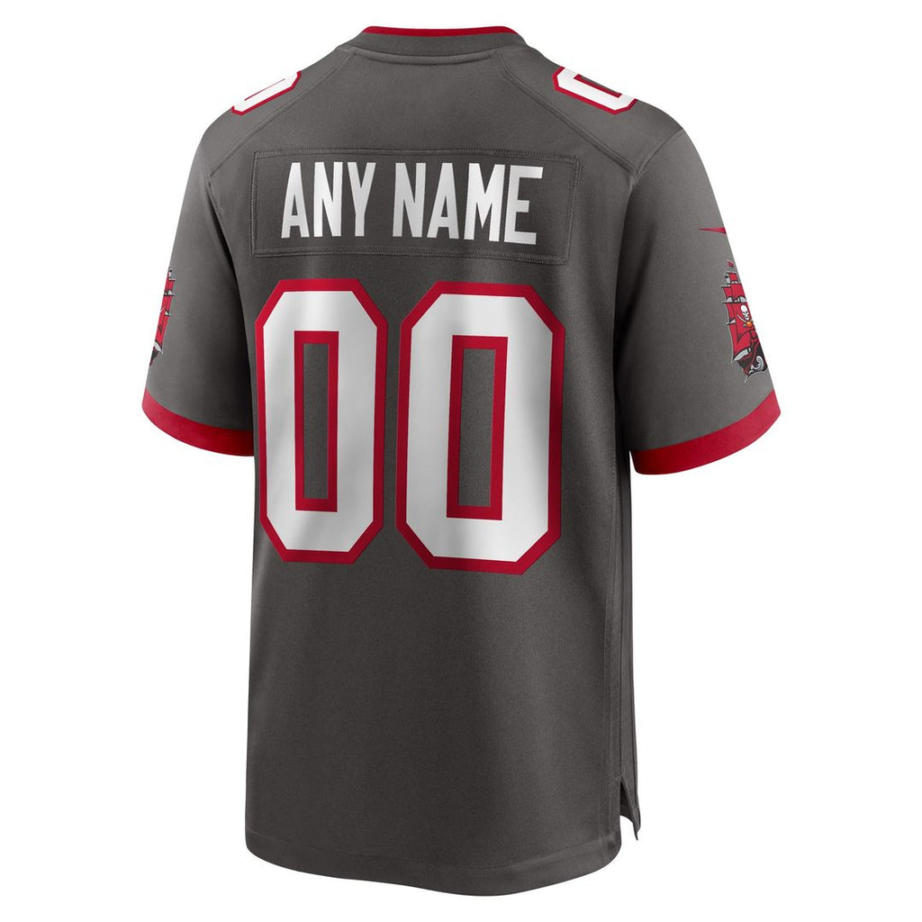 Nike Red Tampa Bay Buccaneers Team Custom Game Jersey