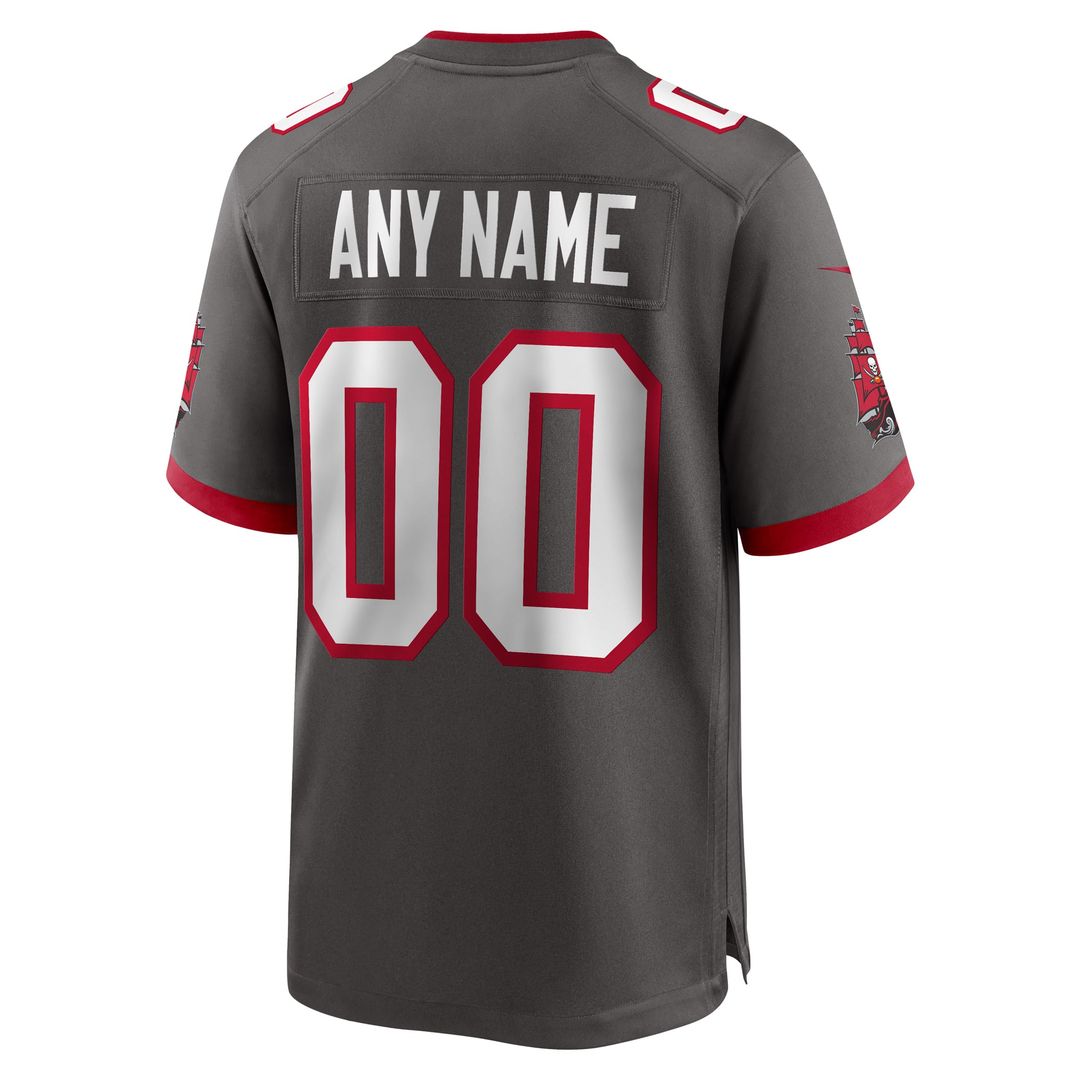 Nike White Tampa Bay Buccaneers White Custom Game Jersey