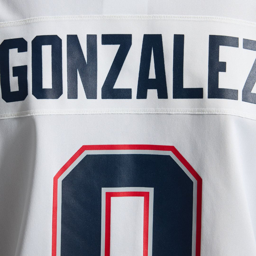 New England Patriots Christian Gonzalez Nike White Game Jersey