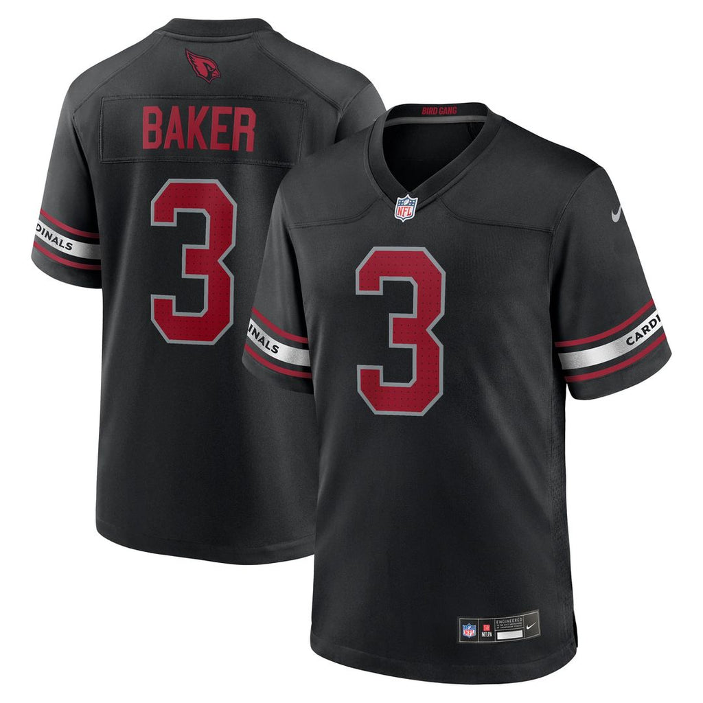 Arizona Cardinals Budda Baker Nike Black Game Jersey