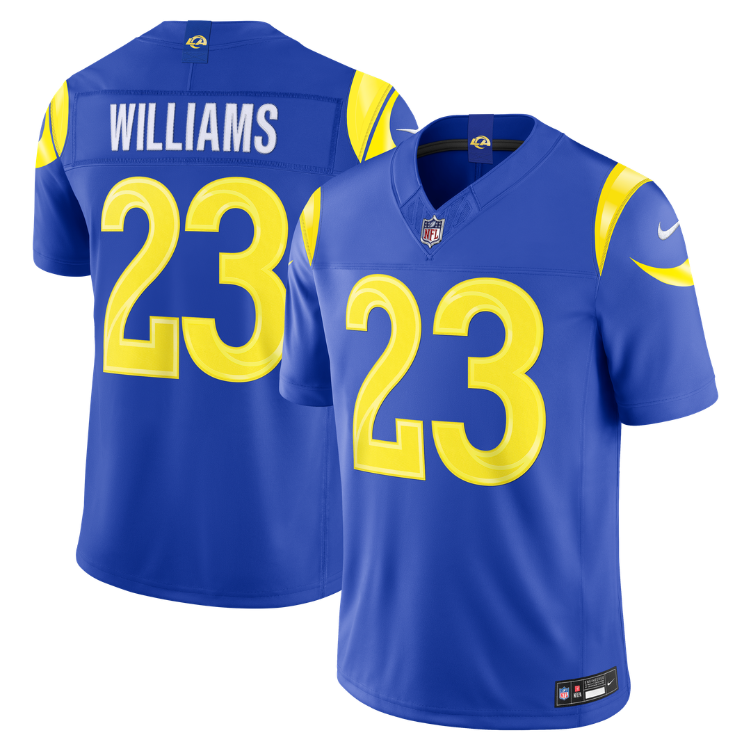 Los Angeles Rams Kyren Williams Nike Royal Team Vapor F.U.S.E. Stitched Limited Jersey