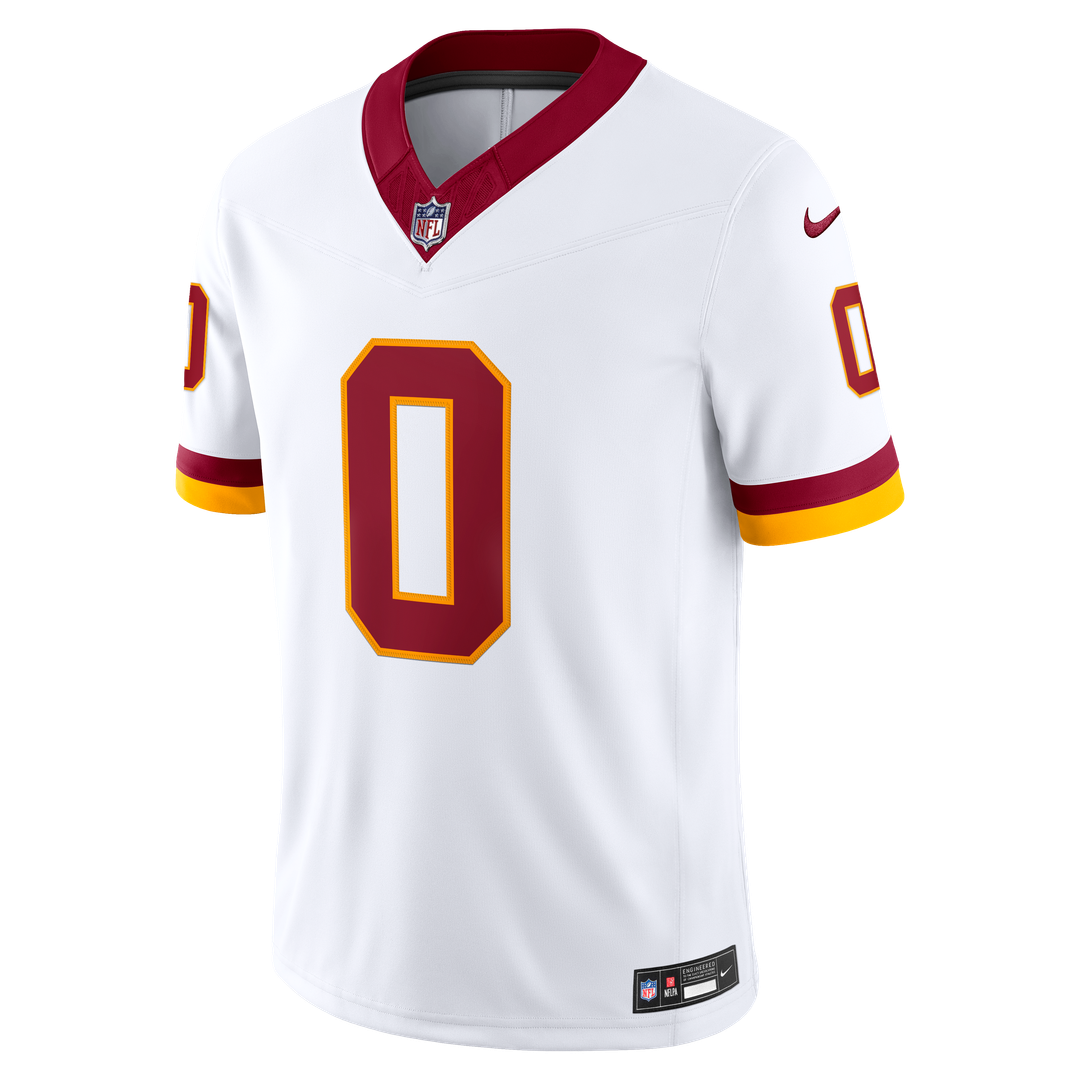 Washington Commanders Mike Sainristil Nike White Vapor F.U.S.E. Stitched Limited Jersey