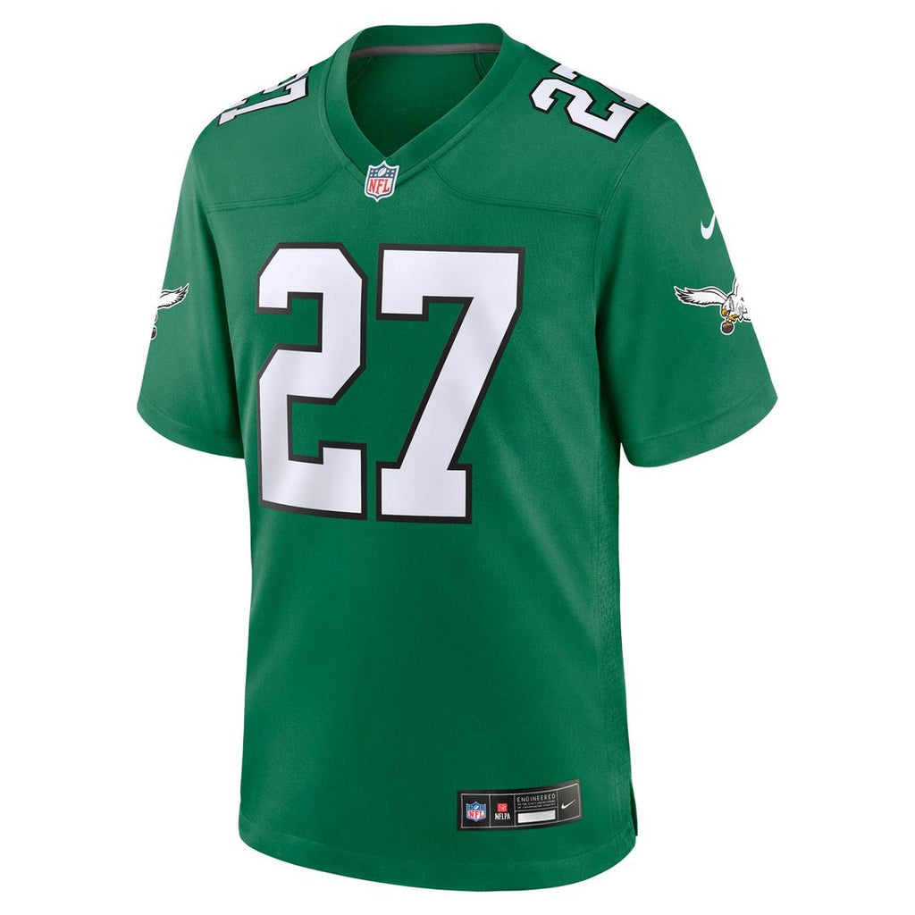Philadelphia Eagles Quinyon Mitchell Nike Black Alternate Game Jersey