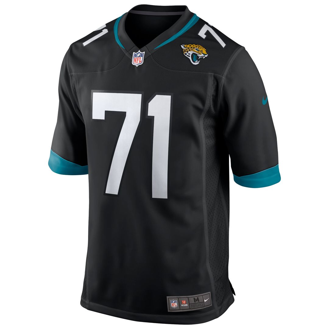 Jacksonville Jaguars Tony Boselli Nike Black Retired Player Alternate Game Jersey