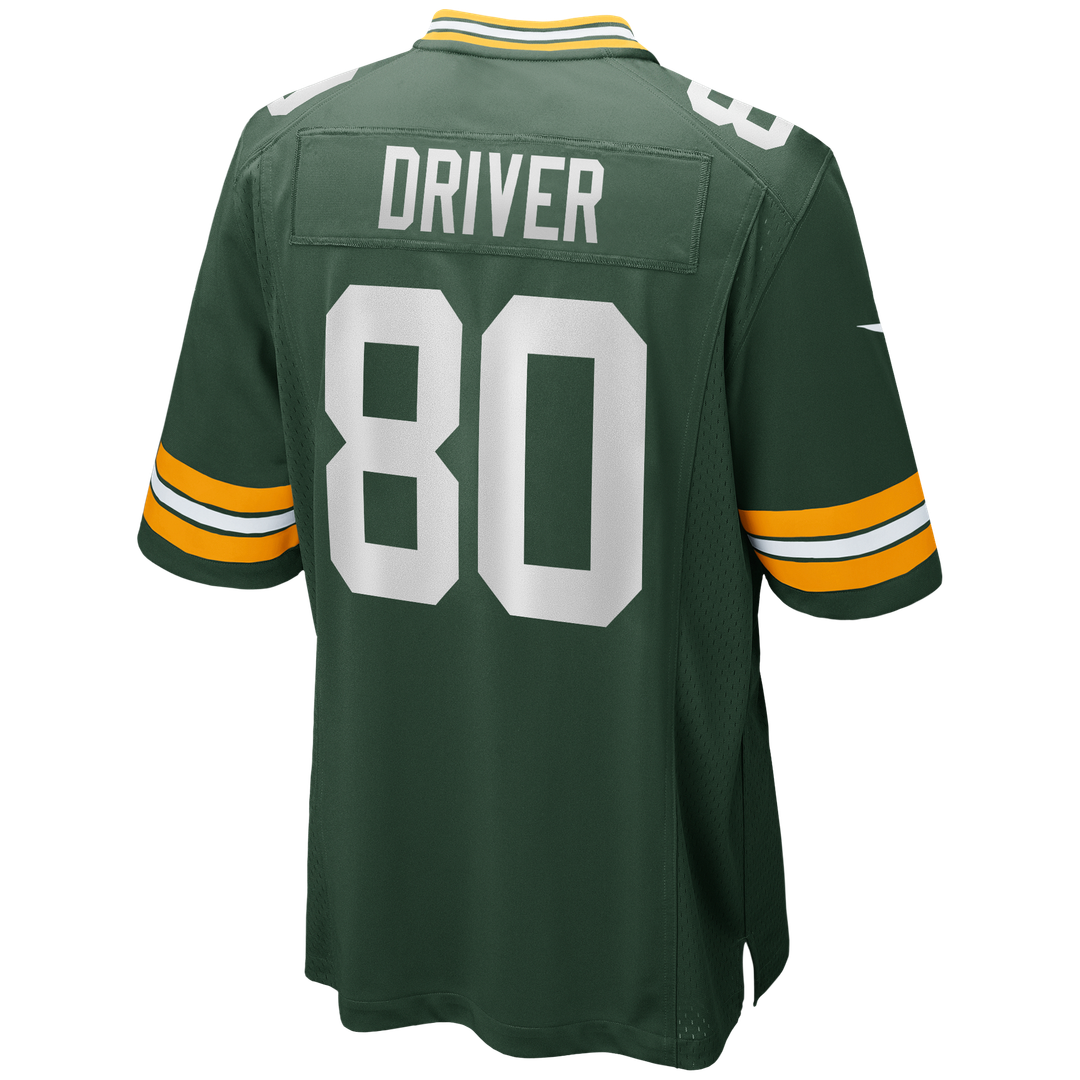 Green Bay Packers Donald Driver Nike Green Game Retired Player Jersey