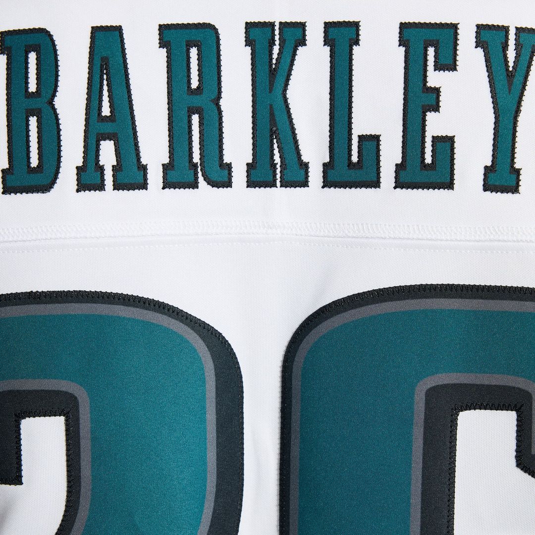 Philadelphia Eagles Saquon Barkley Nike Kelly Green Alternate Vapor F.U.S.E. Stitched Limited Jersey
