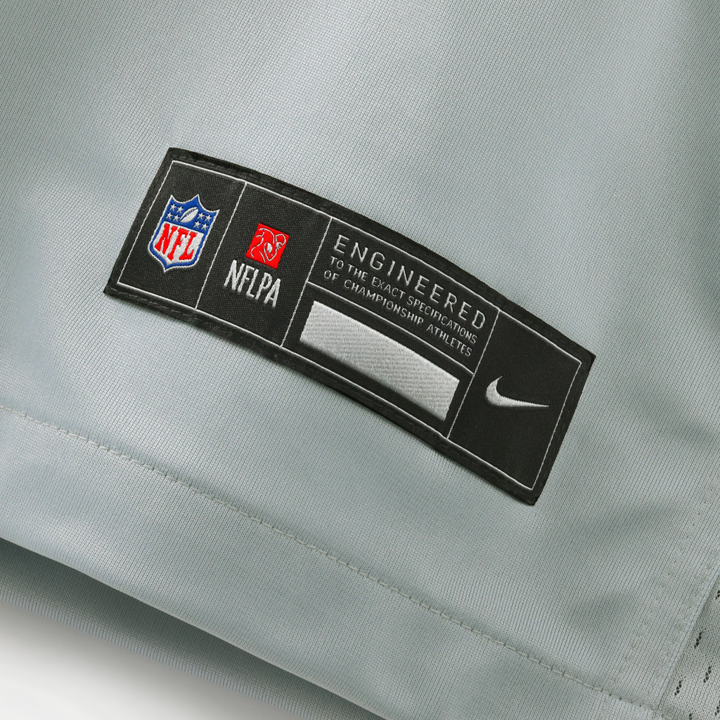 Detroit Lions Jack Campbell Nike Silver 2026 Rivalries Collection Game Jersey