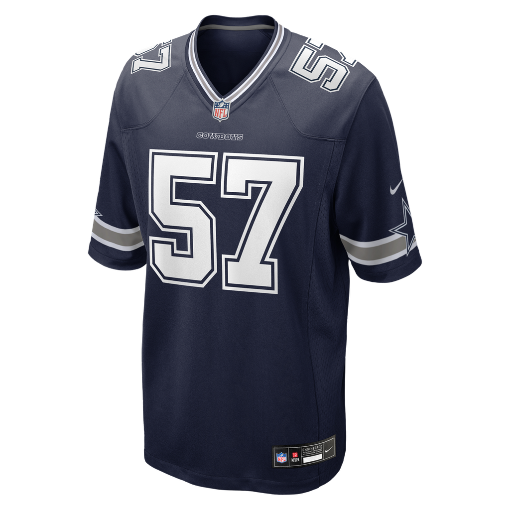 Dallas Cowboys Malachi Lawrence Nike White Game Jersey