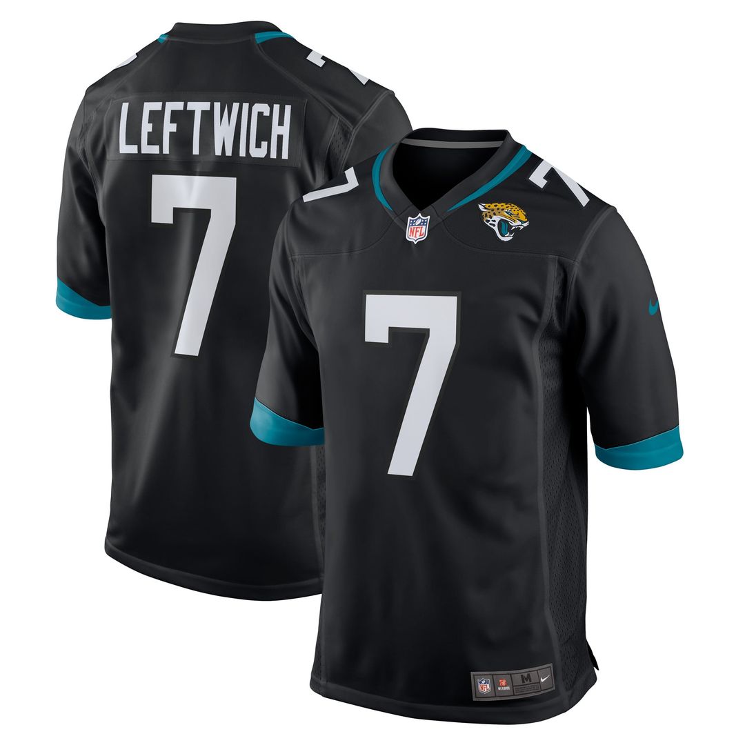 Jacksonville Jaguars Byron Leftwich Nike Teal Retired Player Game Jersey