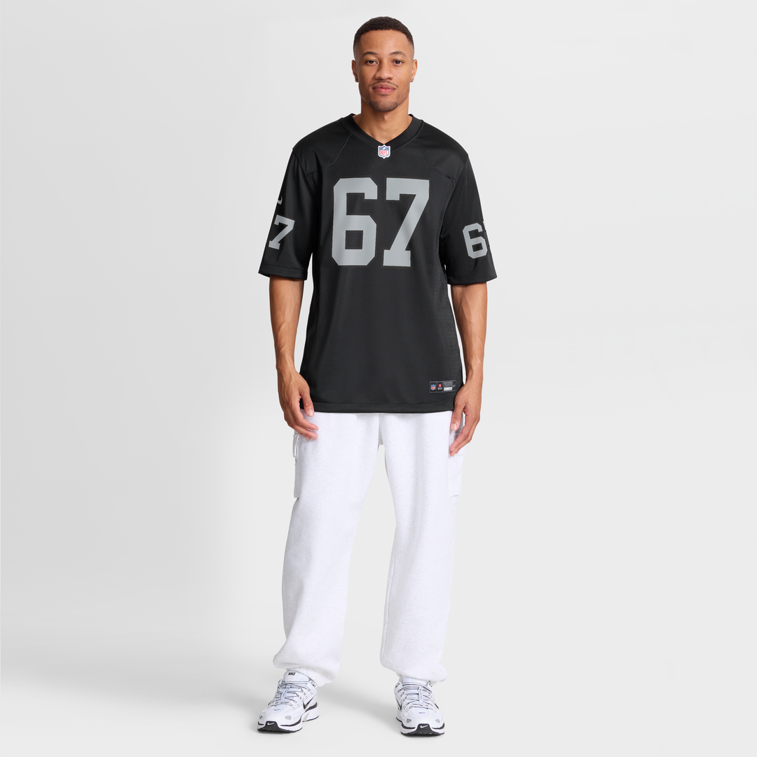 Las Vegas Raiders Will Putnam Nike Black Team Game Jersey