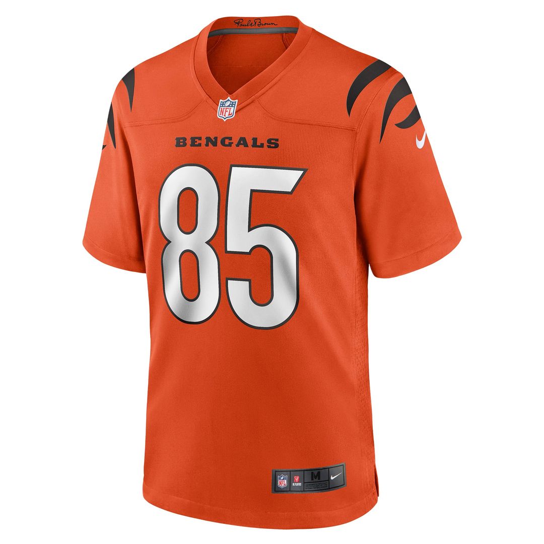 Cincinnati Bengals Chad Johnson Nike Orange Retired Player Alternate Game Jersey